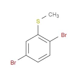 Aobchem&nbsp;2 5-Dibromothioanisole |  ≥97% |  CAS 134646-03-0 |  C7H6Br2S |  250mg