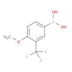 Aobchem&nbsp;4-Methoxy-3-trifluoromethylphenylboronic acid |  ≥97% |  CAS 149507-36-8 |  C8H8BF3O3 |  10g