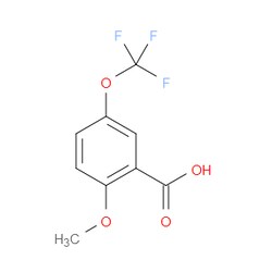 Aobchem&nbsp;2-Methoxy-5-(trifluoromethoxy)benzoic acid |  ≥97% |  CAS 191604-88-3 |  C9H7F3O4 |  5g