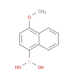 Aobchem&nbsp;4-Methoxynaphthalene-1-boronic acid |  ≥97% |  CAS 219834-95-4 |  C11H11BO3 |  5g