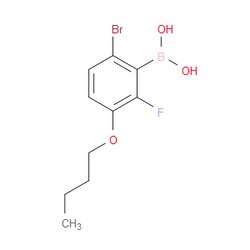 Aobchem&nbsp;6-Bromo-3-butoxy-2-fluorophenylboronic acid |  ≥97% |  CAS 1072951-88-2 |  C10H13BBrFO3 |  5g