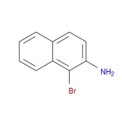 Aobchem&nbsp;1-Bromonaphthalen-2-amine |  ≥95% |  CAS 20191-75-7 |  C10H8BrN |  5g