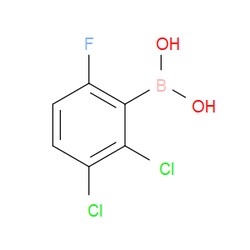Aobchem&nbsp;2 3-Dichloro-6-fluorophenylboronic acid |  ≥97% |  CAS 1451393-17-1 |  C6H4BCl2FO2 |  5g