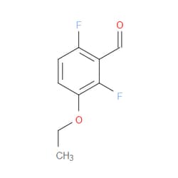 Aobchem&nbsp;3-Ethoxy-2 6-difluorobenzaldehyde |  ≥97% |  CAS 1028263-18-4 |  C9H8F2O2 |  1g