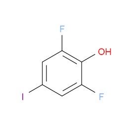Aobchem&nbsp;2 6-Difluoro-4-iodophenol |  ≥97% |  CAS 950858-06-7 |  C6H3F2IO |  25g