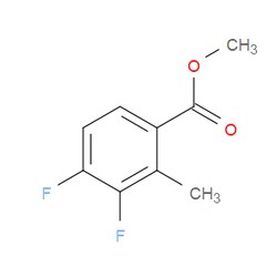 Aobchem&nbsp;Methyl 3 4-difluoro-2-methylbenzoate |  ≥97% |  CAS 160775-14-4 |  C9H8F2O2 |  250mg
