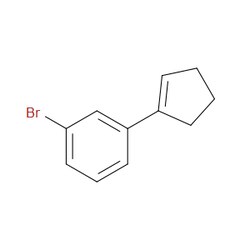 Aobchem&nbsp;1-Bromo-3-cyclopentenylbenzene |  ≥95% |  CAS 19920-77-5 |  C11H11Br |  1g