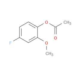 Aobchem&nbsp;4-Fluoro-2-methoxyphenyl acetate |  ≥95% |  CAS 900174-81-4 |  C9H9FO3 |  5g
