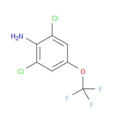 Aobchem&nbsp;2 6-Dichloro-4-(trifluoromethoxy)aniline |  ≥97% |  CAS 99479-66-0 |  C7H4Cl2F3NO |  10g