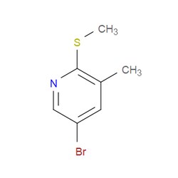 Aobchem&nbsp;5-Bromo-3-methyl-2-(methylthio)pyridine |  ≥97% |  CAS 1289270-74-1 |  C7H8BrNS |  1g