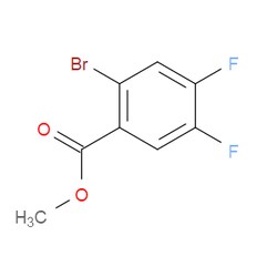 Aobchem&nbsp;2-Bromo-4 5-difluorobenzoic acid methyl ester |  ≥95% |  CAS 878207-28-4 |  C8H5BrF2O2 |  10g