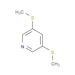 Aobchem&nbsp;3 5-Bis(methylthio)pyridine |  ≥97% |  CAS 70999-08-5 |  C7H9NS2 |  5g