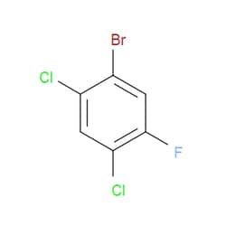 Aobchem&nbsp;1-Bromo-2 4-dichloro-5-fluorobenzene |  ≥97% |  CAS 1481-63-6 |  C6H2BrCl2F |  5g