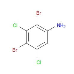 Aobchem&nbsp;2 4-Dibromo-3 5-dichloroaniline |  ≥97% |  CAS 1000574-35-5 |  C6H3Br2Cl2N |  10g