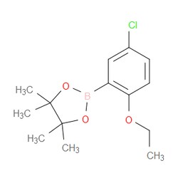 Aobchem&nbsp;5-Chloro-2-ethoxyphenylboronic acid pinacol ester |  ≥97% |  CAS 1689512-53-5 |  C14H20BClO3 |  10g