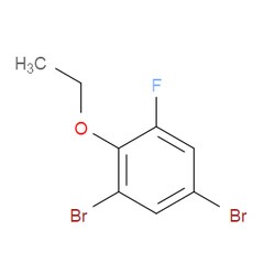 Aobchem&nbsp;1 5-Dibromo-2-ethoxy-3-fluorobenzene |  ≥97% |  CAS 1803776-18-2 |  C8H7Br2FO |  10g