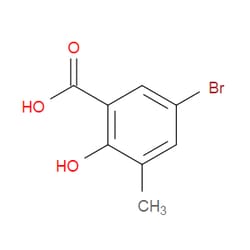 Aobchem&nbsp;5-Bromo-2-hydroxy-3-methylbenzoic acid |  ≥97% |  CAS 36194-82-8 |  C8H7BrO3 |  25g