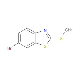 Aobchem&nbsp;6-Bromo-2-(methylthio)benzo[d]thiazole |  ≥97% |  CAS 474966-97-7 |  C8H6BrNS2 |  5g