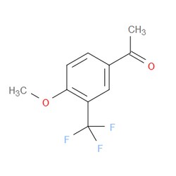 Aobchem&nbsp;1-(4-Methoxy-3-(trifluoromethyl)phenyl)ethanone |  ≥95% |  CAS 149105-10-2 |  C10H9F3O2 |  25g