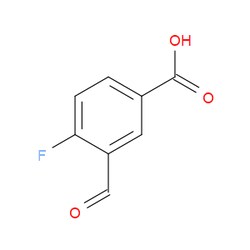 Aobchem&nbsp;4-Fluoro-3-formylbenzoic acid |  ≥97% |  CAS 845885-90-7 |  C8H5FO3 |  25g
