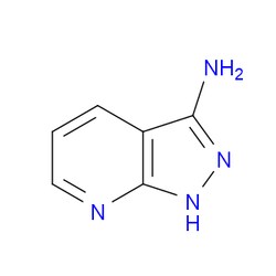 Aobchem&nbsp;1H-pyrazolo[3 4-b]pyridin-3-amine |  ≥97% |  CAS 6752-16-5 |  C6H6N4 |  10g