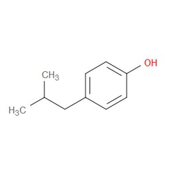 Aobchem&nbsp;4-Isobutylphenol |  ≥97% |  CAS 4167-74-2 |  C10H14O |  250mg