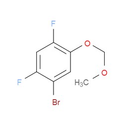 Aobchem&nbsp;1-Bromo-2 4-difluoro-5-(methoxymethoxy)benzene |  ≥95% |  CAS 2635937-62-9 |  C8H7BrF2O2 |  1g