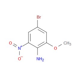 Aobchem&nbsp;4-Bromo-2-methoxy-6-nitroaniline |  ≥97% |  CAS 77333-45-0 |  C7H7BrN2O3 |  1g