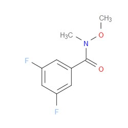 Aobchem&nbsp;3 5-Difluoro-N-methoxy-N-methylbenzamide |  ≥97% |  CAS 874889-34-6 |  C9H9F2NO2 |  1g