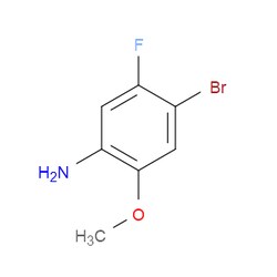 Aobchem&nbsp;4-Bromo-5-fluoro-2-methoxyaniline |  ≥97% |  CAS 330794-03-1 |  C7H7BrFNO |  25g