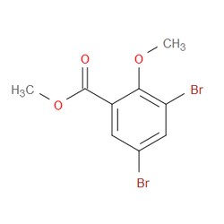 Aobchem&nbsp;Methyl 3 5-dibromo-2-methoxybenzoate |  ≥95% |  CAS 15790-59-7 |  C9H8Br2O3 |  5g