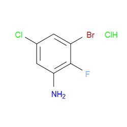 Aobchem&nbsp;3-Bromo-5-Chloro-2-fluoroaniline hydrochloride |  ≥95% |  CAS 1384265-18-2 |  C6H5BrCl2FN |  25g
