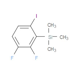 Aobchem&nbsp;2 3-Difluoro-6-iodo-1-(trimethylsilyl)benzene |  ≥95% |  CAS 1807646-33-8 |  C9H11F2ISi |  10g