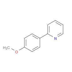 Aobchem&nbsp;2-(4-Methoxyphenyl)pyridine |  ≥97% |  CAS 5957-90-4 |  C12H11NO |  10g