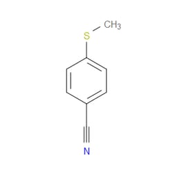 Aobchem&nbsp;4-(Methylthio)benzonitrile |  ≥97% |  CAS 21382-98-9 |  C8H7NS |  25g
