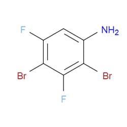 Aobchem&nbsp;2 4-Dibromo-3 5-difluoroaniline |  ≥97% |  CAS 883549-00-6 |  C6H3Br2F2N |  25g