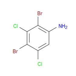 Aobchem&nbsp;2 4-Dibromo-3 5-dichloroaniline |  ≥97% |  CAS 1000574-35-5 |  C6H3Br2Cl2N |  5g