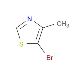 Aobchem&nbsp;5-Bromo-4-methylthiazole |  ≥97% |  CAS 111600-83-0 |  C4H4BrNS |  25g