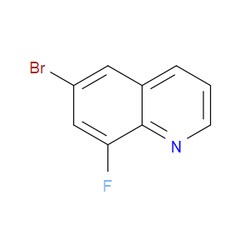 Aobchem&nbsp;6-Bromo-8-fluoroquinoline |  ≥95% |  CAS 220513-46-2 |  C9H5BrFN |  10g