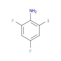 Aobchem&nbsp;2 4-Difluoro-6-iodoaniline |  ≥97% |  CAS 582319-15-1 |  C6H4F2IN |  1g