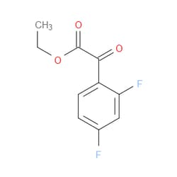 Aobchem&nbsp;Ethyl 2-(2 4-difluorophenyl)-2-oxoacetate |  ≥95% |  CAS 157372-95-7 |  C10H8F2O3 |  5g