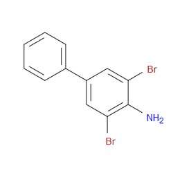 Aobchem&nbsp;3 5-Dibromo[1 1 -biphenyl]-4-amine |  ≥97% |  CAS 3366-59-4 |  C12H9Br2N |  25g