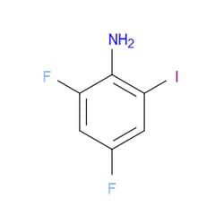 Aobchem&nbsp;2 4-Difluoro-6-iodoaniline |  ≥97% |  CAS 582319-15-1 |  C6H4F2IN |  25g