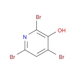 Aobchem&nbsp;2 4 6-Tribromopyridin-3-ol |  ≥97% |  CAS 6602-34-2 |  C5H2Br3NO |  10g
