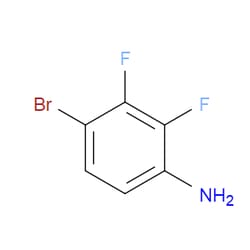 Aobchem&nbsp;4-Bromo-2 3-difluoroaniline |  ≥97% |  CAS 112279-72-8 |  C6H4BrF2N |  25g