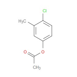 Aobchem&nbsp;Phenol  4-chloro-3-methyl-  1-acetate |  ≥97% |  CAS 54963-43-8 |  C9H9ClO2 |  250mg
