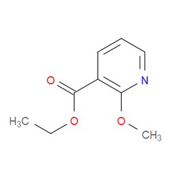 Aobchem&nbsp;Ethyl 2-methoxynicotinate |  ≥97% |  CAS 16498-79-6 |  C9H11NO3 |  500mg