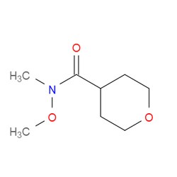 Aobchem&nbsp;N-methoxy-N-methyltetrahydro-2H-pyran-4-carboxamide |  ≥97% |  CAS 156353-01-4 |  C8H15NO3 |  1g