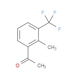 Aobchem&nbsp;1-(2-Methyl-3-(trifluoromethyl)phenyl)ethanone |  ≥97% |  CAS 1017778-01-6 |  C10H9F3O |  10g