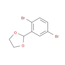 Aobchem&nbsp;2-(2 5-Dibromophenyl)-1 3-dioxolane |  ≥95% |  CAS 139194-78-8 |  C9H8Br2O2 |  25g